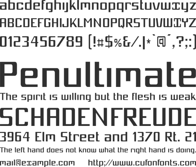 Mobitale Cnd font preview