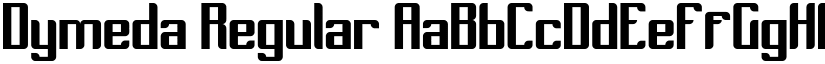 Dymeda Regular font
