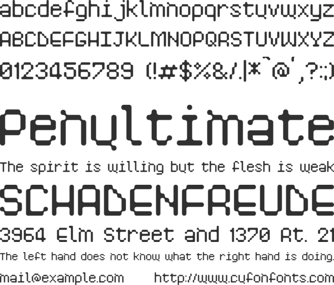 Pixelogist font preview