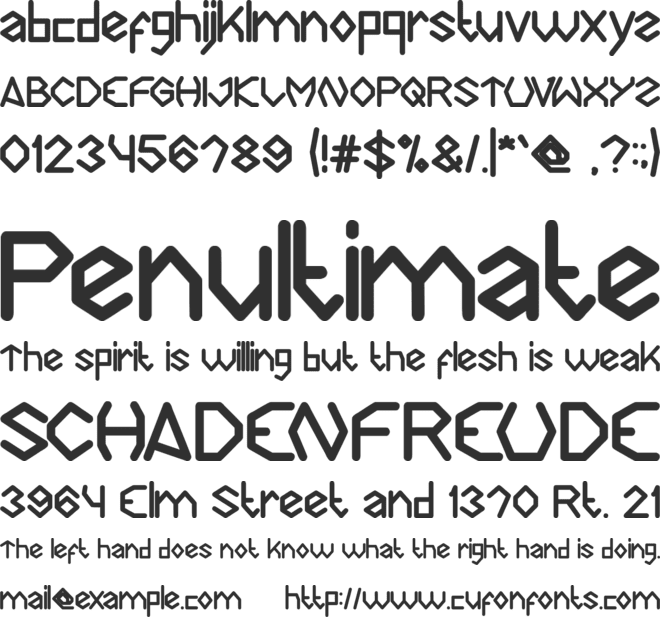 Diamonds are forever font preview