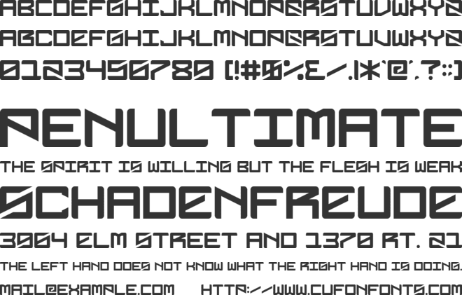 DubbingStar font preview