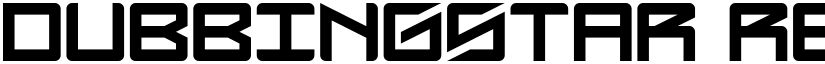DubbingStar Regular font