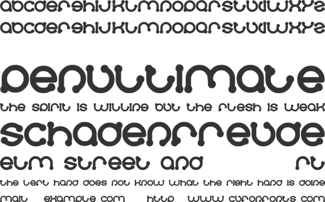 skateboard font preview