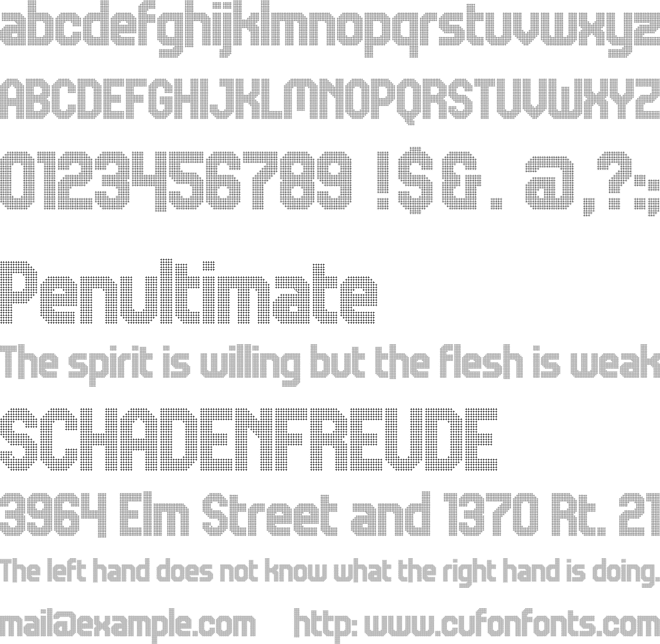 JD Jessica font preview