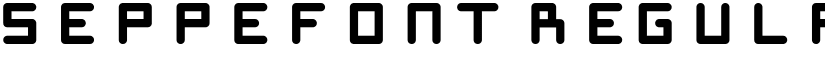 SeppeFont Regular font