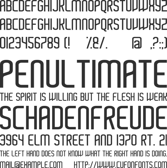 Ayherre font preview
