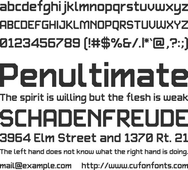 TypeTwo font preview