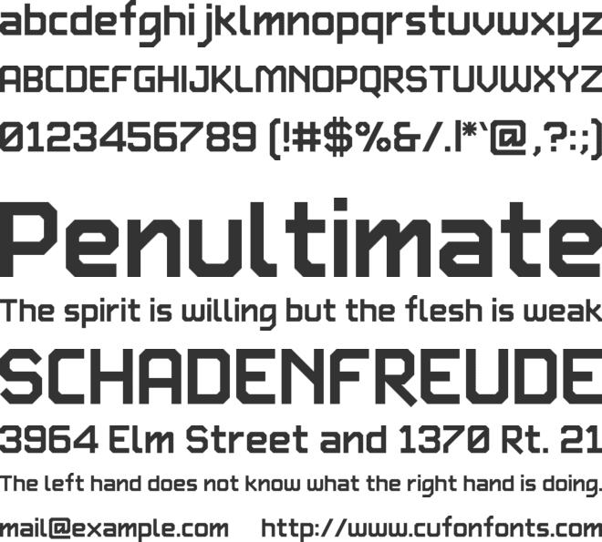 TypeTwo font preview