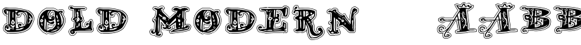 D_OLD MODERN 2 font
