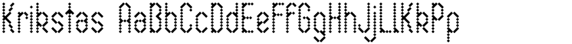 Krikstas font download
