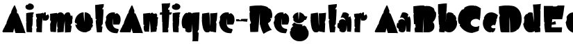 AirmoleAntique-Regular font