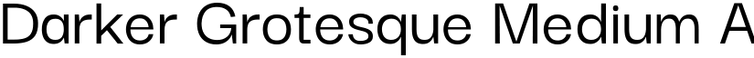 Darker Grotesque Medium font