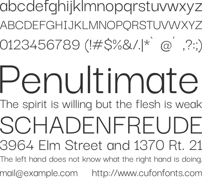 Darker Grotesque font preview