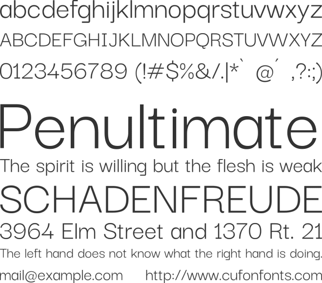 Darker Grotesque font preview