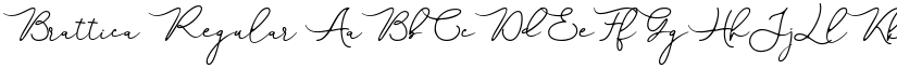 Brattica Regular font
