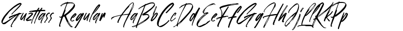 Guzttass font download