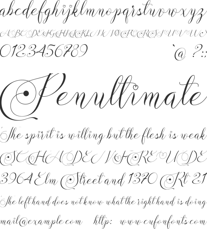 Delliavirra  Personal Use Only font preview