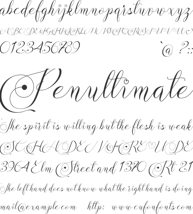 Delliavirra  Personal Use Only font preview