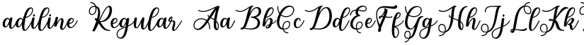 adiline Regular font