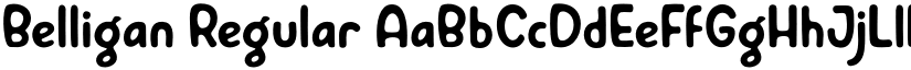 Belligan Regular font
