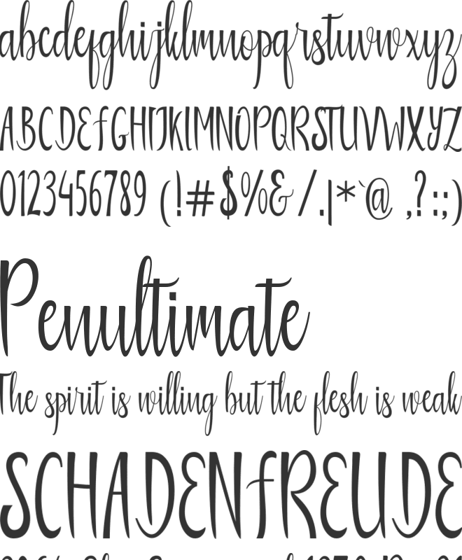 Amirul Free font preview