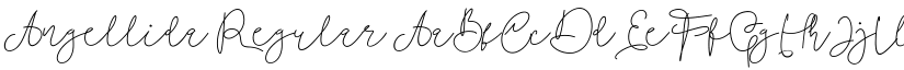 Angellida Regular font