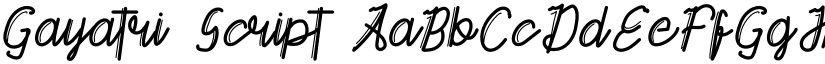 Gayatri font download