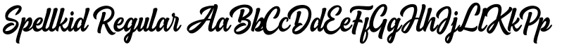 Spellkid Regular font