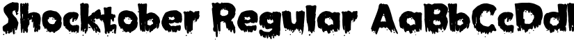 Shocktober Regular font