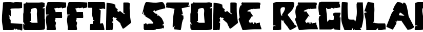 Coffin Stone Regular font