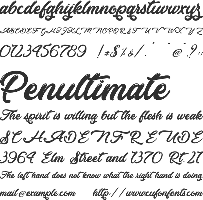 Donkey Talk - Personal Use font preview
