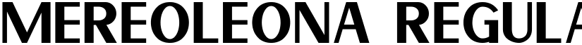 Mereoleona Regular font
