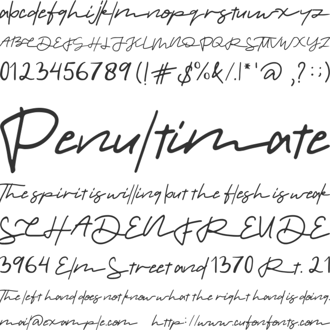 allinet font preview