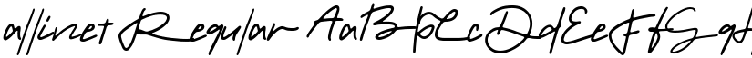 allinet Regular font