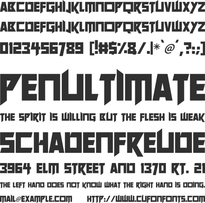 Future Worlds font preview