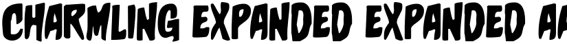 Charmling Expanded Expanded font
