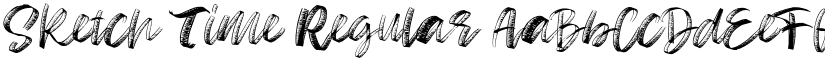 Sketch Time font download