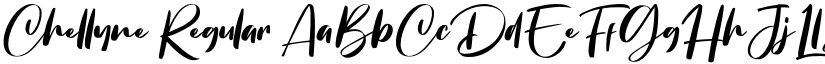 Chellyne font download