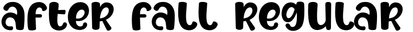 After Fall Regular font