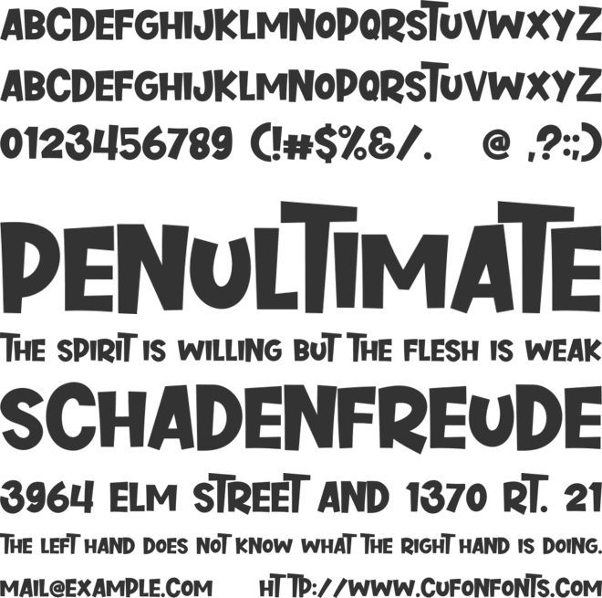 Cupid Deer font preview