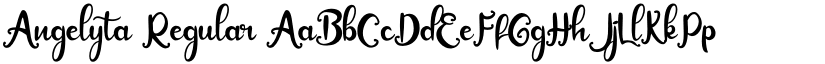 Angelyta Regular font