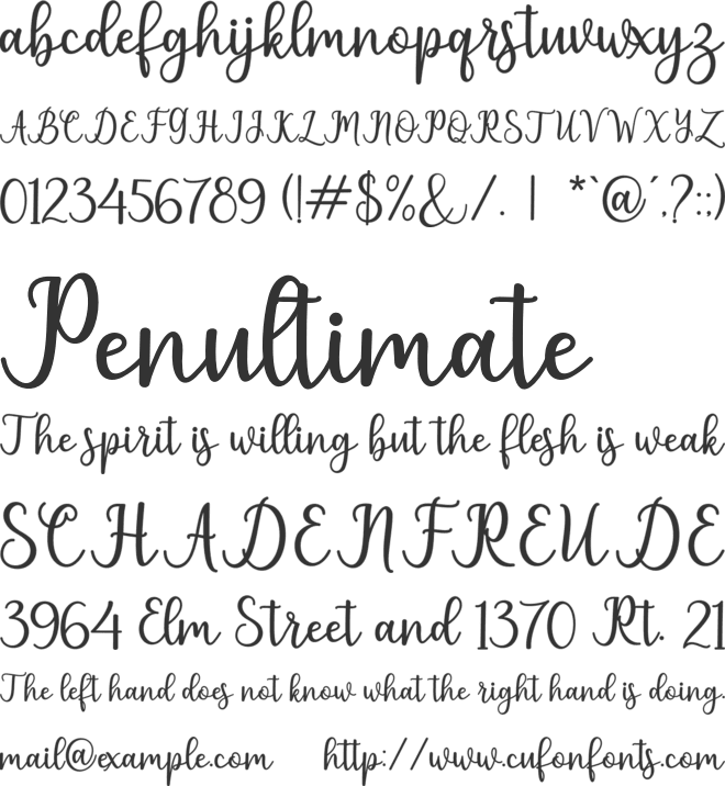 pruistin font preview
