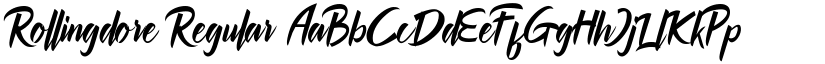 Rollingdore font download