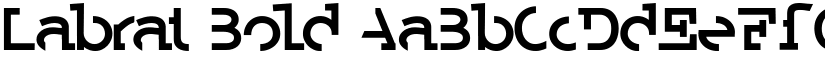 Labrat Bold font