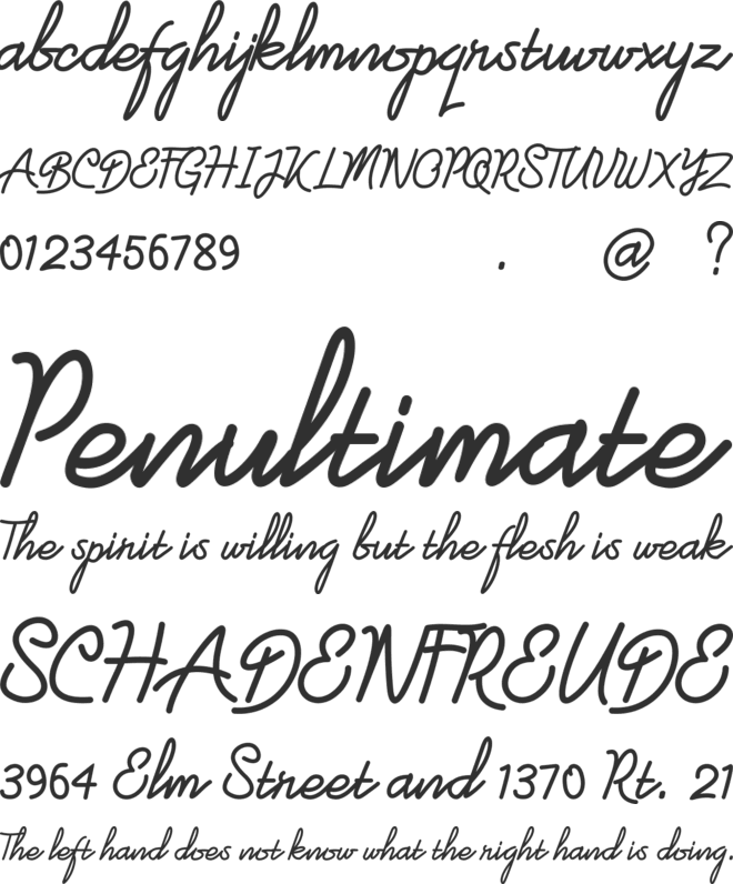 Londonline font preview