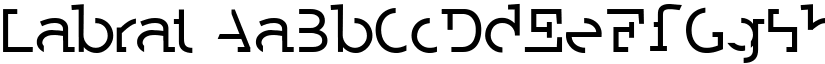 Labrat font