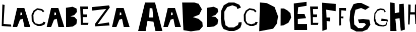 lacabeza font