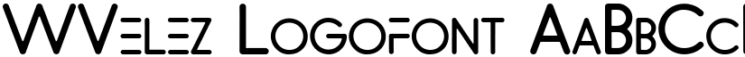 WVelez Logofont font download