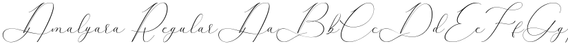 Amalyara font download