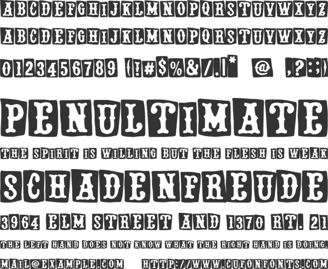 Señorita Esmeralda font preview